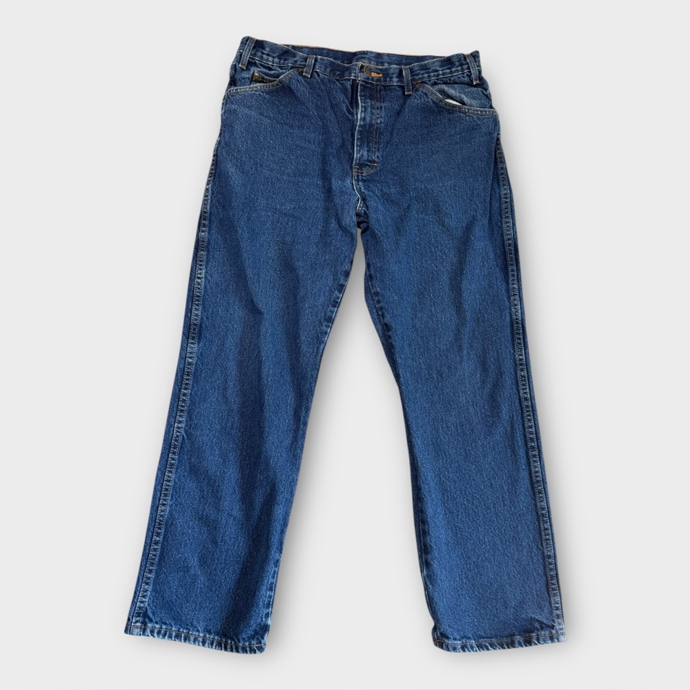 Dickies Mens Regular Fit Straight Leg Blue Denim Jeans 36x30 (fit 34x29) W8168A4